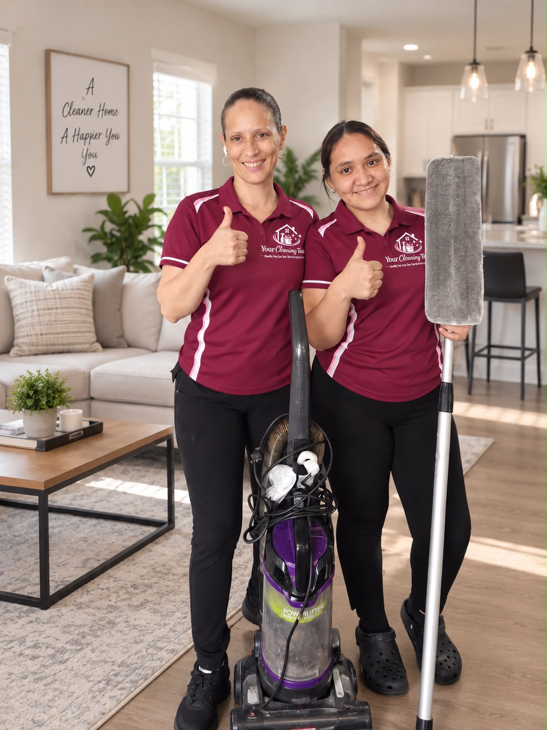 Your Cleaning Team professional cleaners